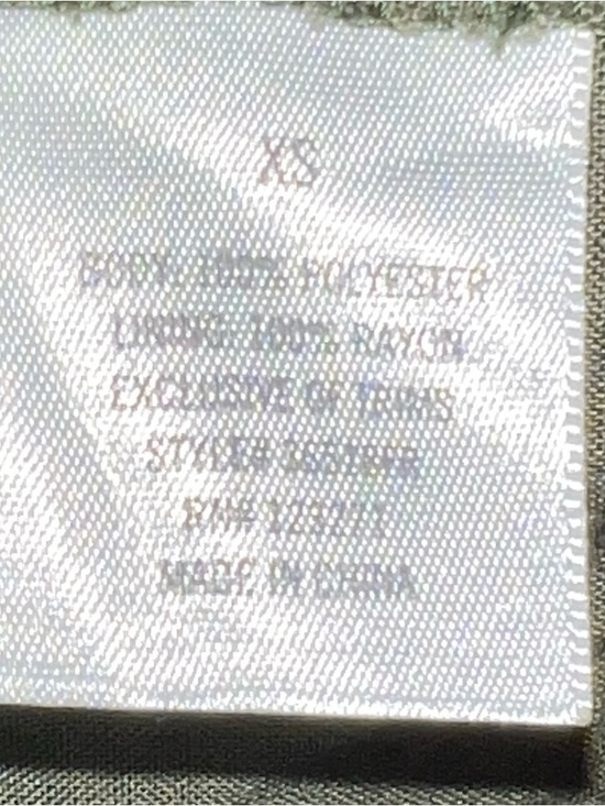 Blue Rain Olive Green Floral Mini Dress with Pink Roses - Picture 12 of 12